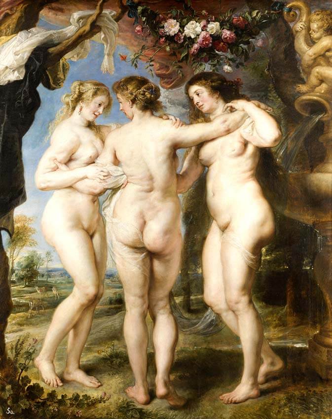 "Trzy gracje" - Peter Paul Rubens