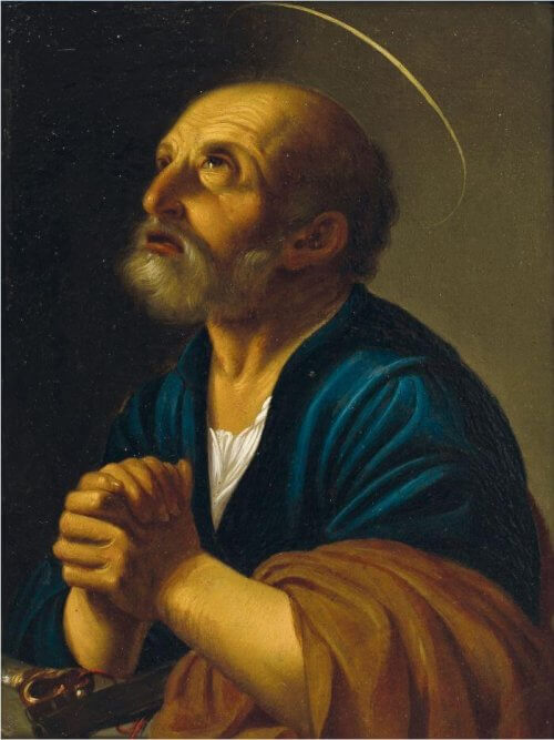 obraz Św. Piotr Carlo Saraceni